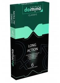 Презервативы с пролонгирующим эффектом DOMINO Classic Long action - 6 шт. - Domino - купить с доставкой в Москве