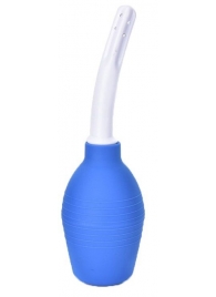 Синий анальный душ с изогнутым наконечником - Джага-Джага - купить с доставкой #SOTBIT_REGIONS_UF_V_REGION_NAME#