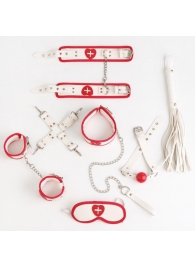 Эротический набор  Медсестричка  из 8 предметов - Сима-Ленд - купить с доставкой в Москве