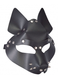 Черная маска Wolf с шипами - Sitabella - купить с доставкой в Москве