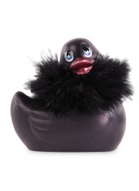 Черный вибратор-уточка I Rub My Duckie 2.0 Paris - Big Teaze Toys - купить с доставкой #SOTBIT_REGIONS_UF_V_REGION_NAME#