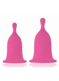 Набор из 2 розовых менструальных чаш Cherry Cup - Rianne S - купить с доставкой в Москве