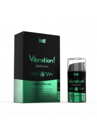 Жидкий интимный гель с эффектом вибрации Vibration! Ganjah - 15 мл. - INTT - купить с доставкой #SOTBIT_REGIONS_UF_V_REGION_NAME#