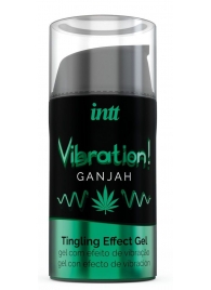 Жидкий интимный гель с эффектом вибрации Vibration! Ganjah - 15 мл. - INTT - купить с доставкой в Москве