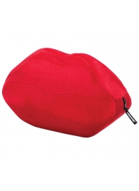 Красная микрофибровая подушка для любви Kiss Wedge - Liberator - купить с доставкой в Москве