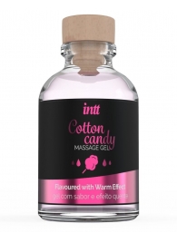 Массажный гель с согревающим эффектом Cotton Candy - 30 мл. - INTT - купить с доставкой в Москве