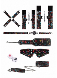 Эротический набор Tattoo Style Bondage Kit - Shots Media BV - купить с доставкой в Москве