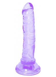 Фиолетовый фаллоимитатор Orion - 14 см. - Lola toys