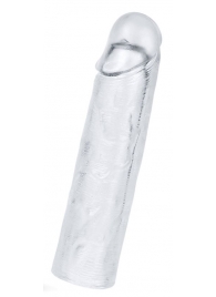 Прозрачная насадка-удлинитель Flawless Clear Penis Sleeve Add 1 - 15,5 см. - Lovetoy - в Москве купить с доставкой