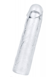 Прозрачная насадка-удлинитель Flawless Clear Penis Sleeve Add 2 - 19 см. - Lovetoy - в Москве купить с доставкой