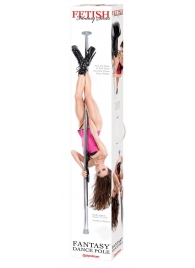 Серебристый пилон Fantasy Dance Pole - Pipedream - купить с доставкой #SOTBIT_REGIONS_UF_V_REGION_NAME#