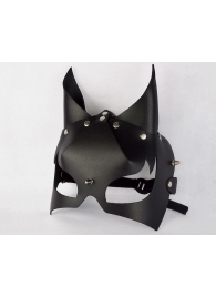 Черная кожаная маска  Черт - Sitabella - купить с доставкой в Москве
