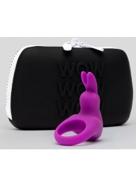 Фиолетовое эрекционное виброкольцо Happy Rabbit Cock Ring Kit - Happy Rabbit - #SOTBIT_REGIONS_UF_V_REGION_NAME# купить с доставкой