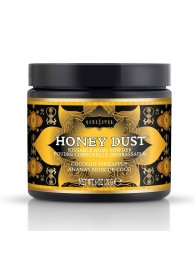 Пудра для тела Honey Dust Body Powder с ароматом кокоса и ананаса - 170 гр. - Kama Sutra - купить с доставкой в Москве