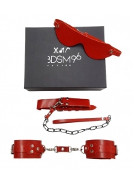 БДСМ-набор в красном цвете  Послушный муж - BDSM96 - купить с доставкой #SOTBIT_REGIONS_UF_V_REGION_NAME#