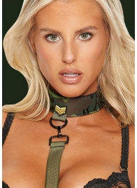 Ошейник с поводком Collar With Leash Army Theme - Shots Media BV - купить с доставкой #SOTBIT_REGIONS_UF_V_REGION_NAME#