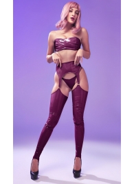 Сексуальный костюм из винила Grape Jam - NG Designer купить с доставкой