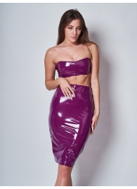 Сексуальная юбка-карандаш из винила - NG Designer купить с доставкой
