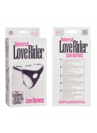 Трусы для страпона с универсальным креплением Universal Love Rider Luxe Harness - California Exotic Novelties - купить с доставкой в Москве