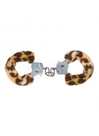 Наручники с леопардовым мехом Furry Fun Cuffs Leopard - Toy Joy - купить с доставкой #SOTBIT_REGIONS_UF_V_REGION_NAME#