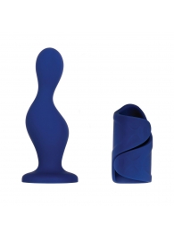 Мужской набор в синем цвете In s   Out s: вибромастурбатор и анальный плаг - Gender X - в Москве купить с доставкой