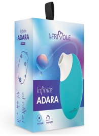 Аквамариновый вакуумный стимулятор клитора Adara - Le Frivole