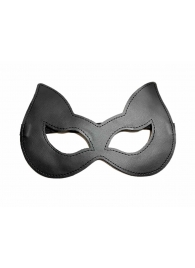 Двусторонняя красно-черная маска с ушками из эко-кожи - БДСМ Арсенал - купить с доставкой #SOTBIT_REGIONS_UF_V_REGION_NAME#