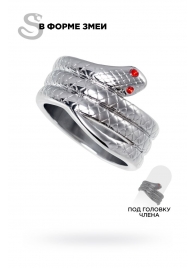 Малое кольцо под головку пениса в форме змеи - ToyFa - купить с доставкой #SOTBIT_REGIONS_UF_V_REGION_NAME#