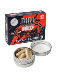 Пищевой концентрат для мужчин BULL RED - 8 капсул - Sitabella - купить с доставкой в Москве