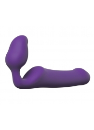 Фиолетовый безремневой страпон Queens L - Adrien Lastic - купить с доставкой в Москве