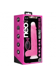 Розовый ротатор-реалистик Roxy 8 Inch Gyrating Dildo - 21,6 см. - Blush Novelties