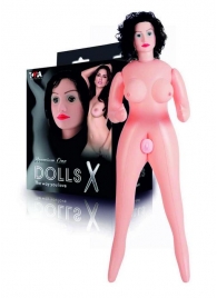 Надувная секс-кукла с реалистичным личиком и подвижными глазами - ToyFa - в Москве купить с доставкой