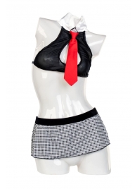 Надувная секс-кукла с реалистичной головой в костюме учительницы - ToyFa - в Москве купить с доставкой
