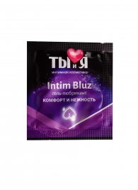 Гель-лубрикант Intim bluz в одноразовой упаковке - 4 гр. - Биоритм - купить с доставкой в Москве