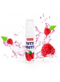 Гель-смазка Tutti-frutti с малиновым вкусом - 30 гр. - Биоритм - купить с доставкой в Москве