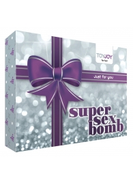 Эротический набор SUPER SEX BOMB PURPLE - Toy Joy - купить с доставкой в Москве