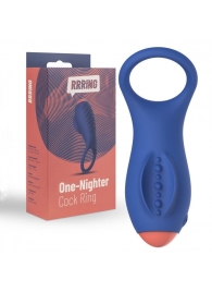 Синее эрекционное кольцо RRRING One Nighter Cock Ring - FeelzToys - в Москве купить с доставкой