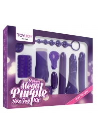 Эротический набор Toy Joy Mega Purple - Toy Joy - купить с доставкой в Москве