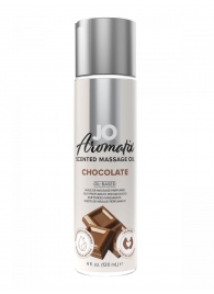 Массажное масло JO Aromatix Massage Oil Chocolate с ароматом шоколада - 120 мл. - System JO - купить с доставкой в Москве