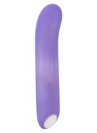 Фиолетовый мини-вибратор Flashing Mini Vibe - 15,2 см. - Orion