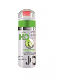 Ароматизированный любрикант на водной основе JO Flavored  Green Apple H2O - 150 мл. - System JO - купить с доставкой в Москве