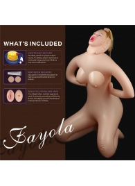 Надувная секс-кукла Fayola - Lovetoy - в Москве купить с доставкой