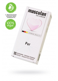 Супертонкие презервативы Masculan Pur - 10 шт. - Masculan - купить с доставкой в Москве