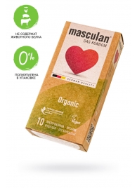 Экологически чистые презервативы Masculan Organic - 10 шт. - Masculan - купить с доставкой в Москве