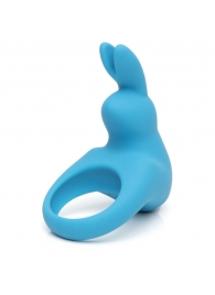 Голубое эрекционное виброкольцо Happy Rabbit Rechargeable Rabbit Cock Ring - Happy Rabbit - в Москве купить с доставкой