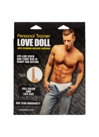Надувная кукла с фаллосом Personal Trainer Love Doll - California Exotic Novelties - в Москве купить с доставкой
