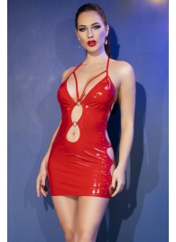 Сексуальное виниловое платье с вырезами - Chilirose купить с доставкой