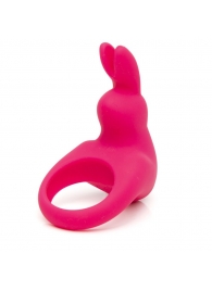 Розовое эрекционное виброкольцо Happy Rabbit Rechargeable Rabbit Cock Ring - Happy Rabbit - в Москве купить с доставкой