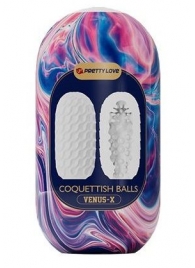 Мастурбатор в форме яйца Coquettish Balls - Baile - в Москве купить с доставкой