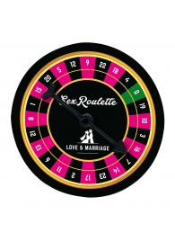 Настольная игра-рулетка Sex Roulette Love   Marriage - Tease&Please - купить с доставкой в Москве